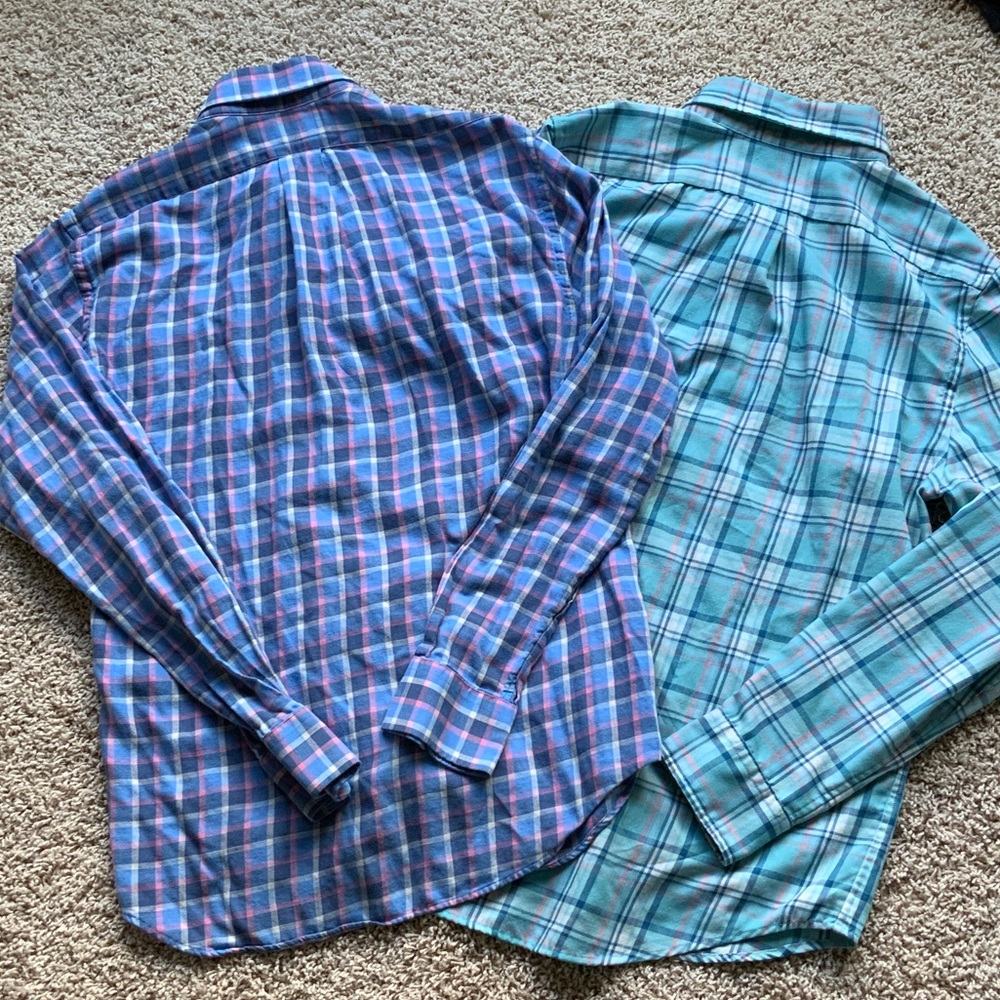 Vineyard Vines Men's Plaid Button Down Shirt Bundle - Size Small - Picture 3 of 7